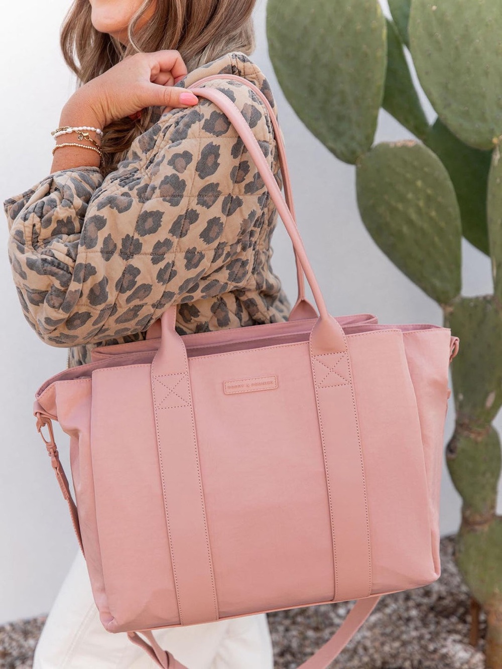 Poppy & Peonies Daily Tote Blush